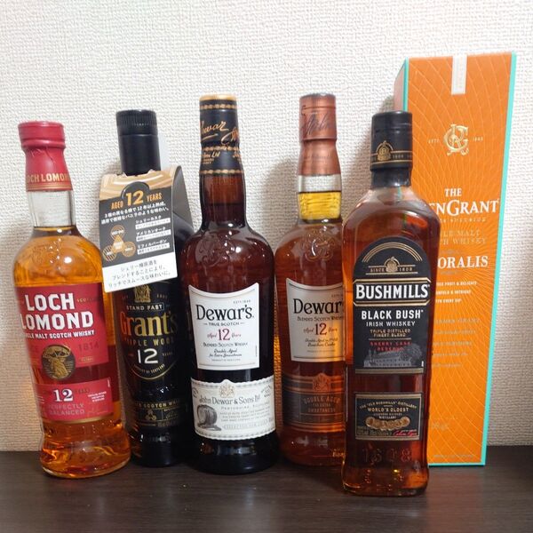 スコッチ・アイリッシュウイスキー飲み比べ6本セット
