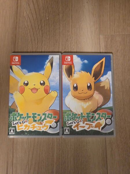 ポケットモンスター Let's Go! ピカチュウ & イーブイ 2本セット