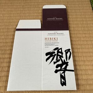 サントリーウイスキー/響 /空箱/ジャパニーズハーモニー/1枚
