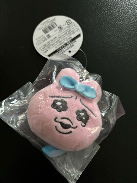 おぱんちゅうさぎ おかおマスコット キーホルダー ぬいぐるみ