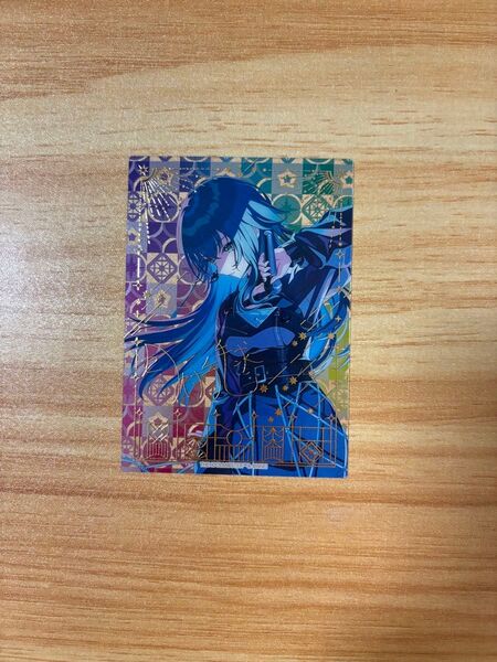 学園アイドルマスター アートクリアカード 月村手毬 SSR 箔押し