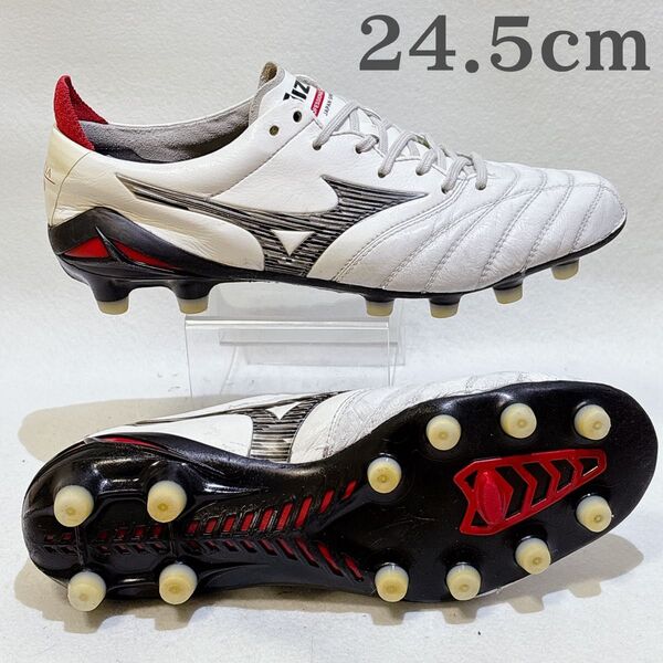 モレリアネオ 4 JAPAN 24.5cm ホワイト 白 MORELIA NEO