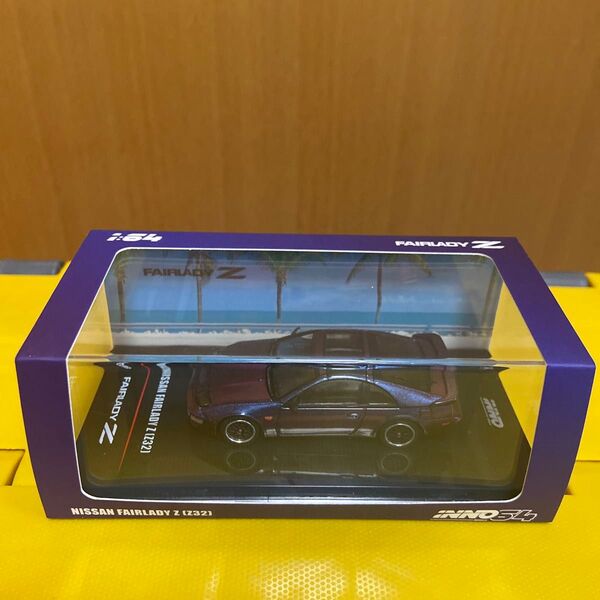 INNO64 日産 フェアレディZ (Z32) パープル 1/64 ミニカー
