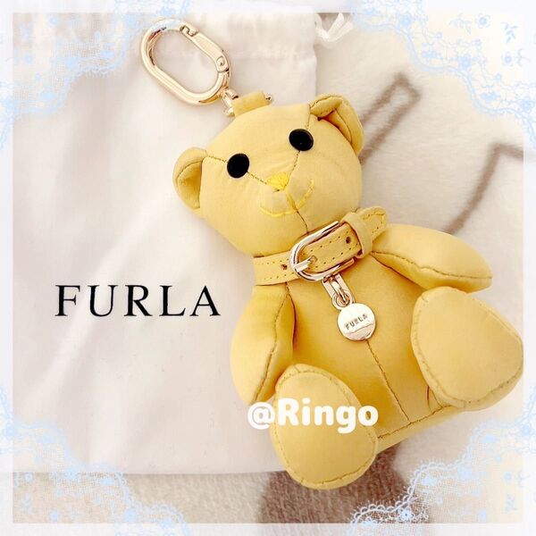 FURLA フルラ くま マスコット フルラキーホルダー レア *未使用品*