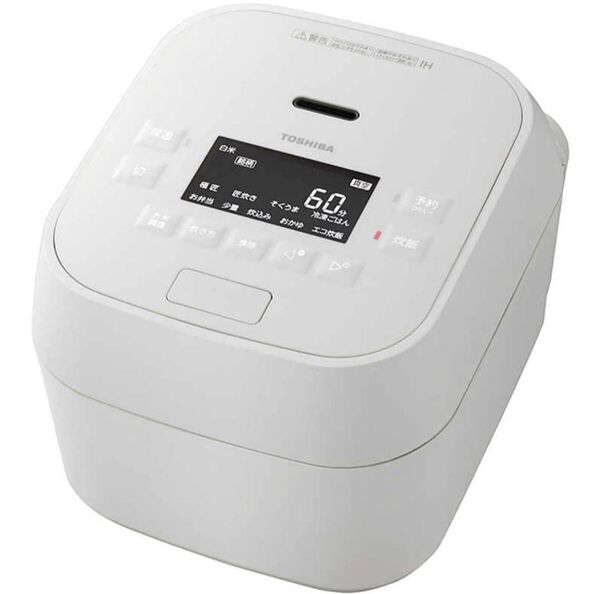 東芝 炊飯器 5.5合 炎匠炊き 真空圧力IH グランホワイト RC-10MGW-W