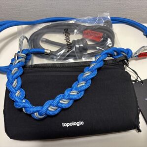 【新品未使用セール】topologieトポロジーボトルサコッシュストラップ2本付き