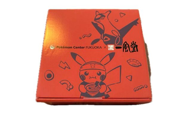 一風堂×ポケモンセンター福岡 限定コラボ どんぶり 赤