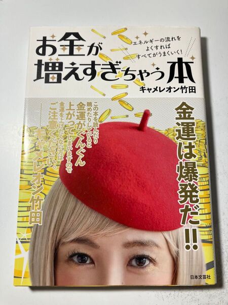 お金が増えすぎちゃう本 エネルギーの流れをよくすればすべてがうまくいく! キャメレオン竹田/著