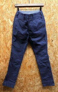 BLUE WORK TOMORROWLAND blue Work Tomorrowland 0 men's pants tapered plain Zip fly cotton × polyurethane blue group blue series 