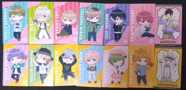 【アニメグッズ/ノベルティ】A3! 書店コラボキャンペーン 限定カード 14種コンプ 非売品