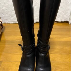 エコー( Ecco) ロングブーツ レザー 黒