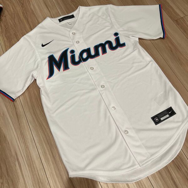 レア Nike ナイキ MLB マイアミ マーリンズ ユニフォーム