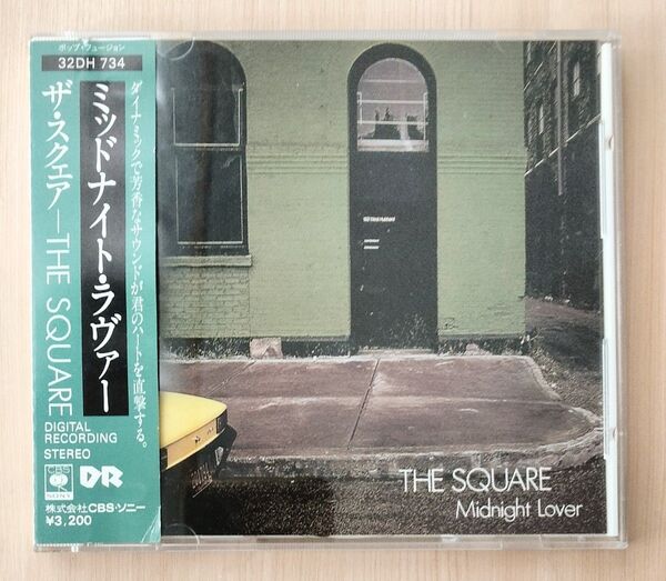 ザ・スクェア THE SQUARE/MIDNIGHT LOVER ミッドナイト・ラヴァー【CD】美品 帯付き