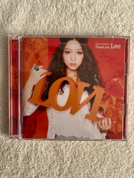 西野カナ DVD付初回生産/Thankyou,Love ②