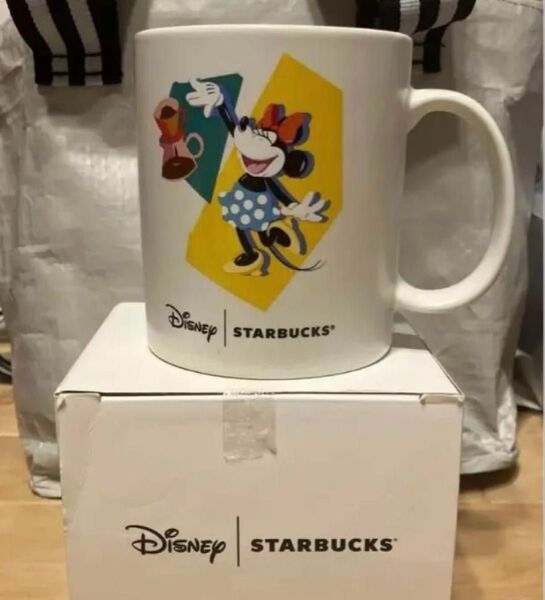 日本未発売 スターバックス ディズニーコラボ マグカップ ミニー柄 スタパ コラボ ミニーちゃん