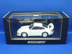 ⑥ミニチャンプス 1/43 ポルシェ 911 RS 1995 White(MINICHAMPS, PMA, Porsche)