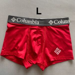 Columbia ボクサーパンツ Lサイズ メッシュ生地 通気性 速乾性 伸縮性 スポーツパンツ アウトドアアンダーウェア