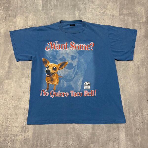 90s Taco Bell USA製 ヴィンテージ Tシャツ 企業 犬