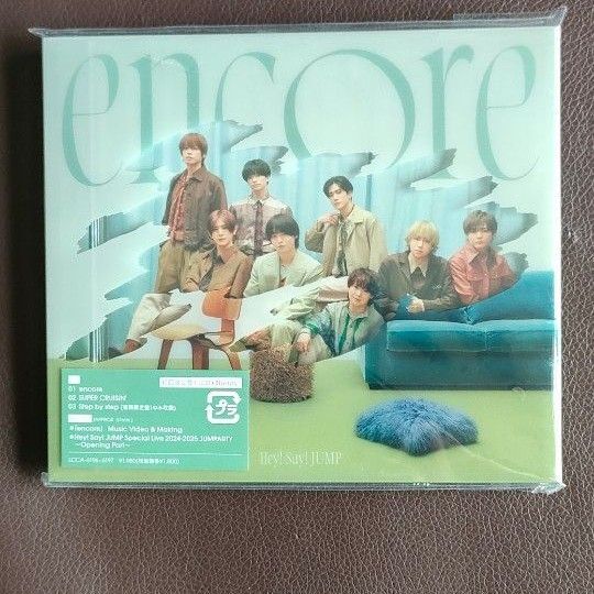 初回限定盤1 透明スリーブ仕様 16P歌詞ブックレット封入 Hey! Say! JUMP CD+Blu-ray encore