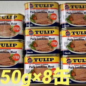 チューリップポークうす塩味【250g×8缶】