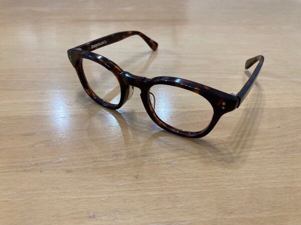 【美品:レア】KANEKO OPTICAL 金子眼鏡 J.S HOMESTEAD GARRISON ボスリントン べっ甲柄 度なし