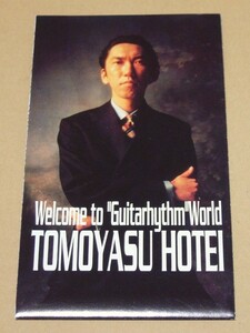 [ prompt decision ]* not for sale pamphlet * Hotei Tomoyasu [Welcome to Guitarhythm World]* wellcome *tu*gita rhythm world * Flyer 