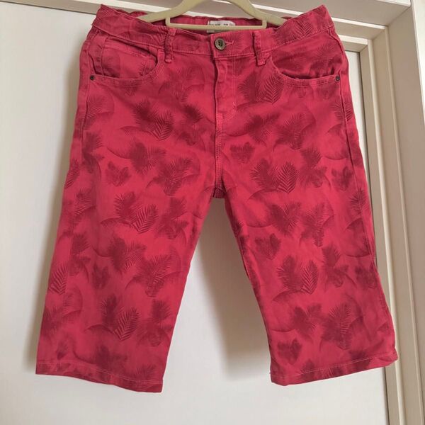 ZARA BOYS ハーフパンツ レッド 赤 164