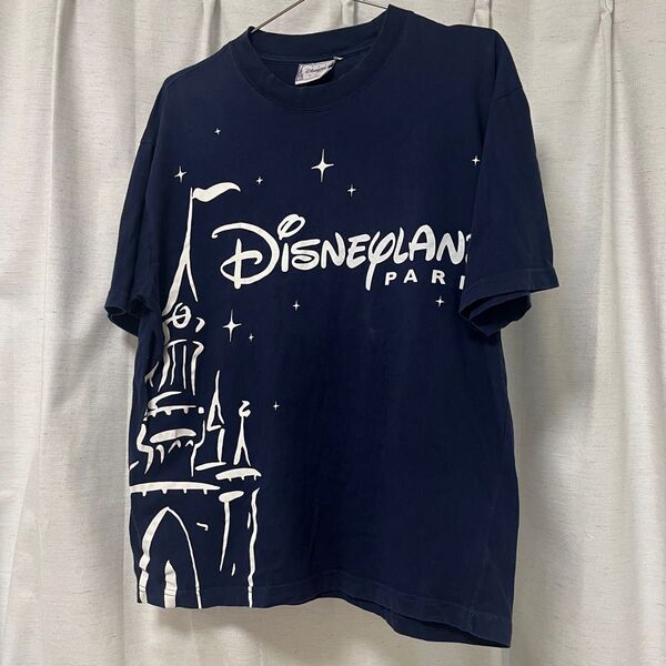 レア Disney Land Paris ヴィンテージTシャツ ディズニーランド 古着 半袖