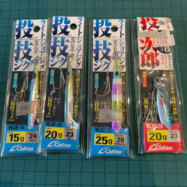 オーナー カルティバ 投技ジグ 投次郎 15-25g
