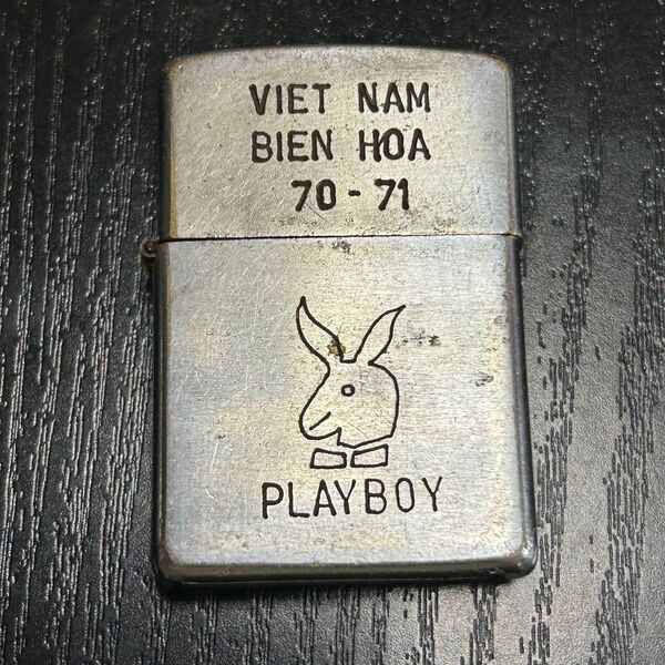 だまし絵 ジッポー プレイボーイ レトロライター 1970年代 ZIPPO VIETNAM