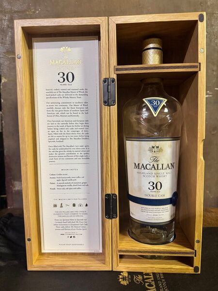 マッカラン30年 空瓶
