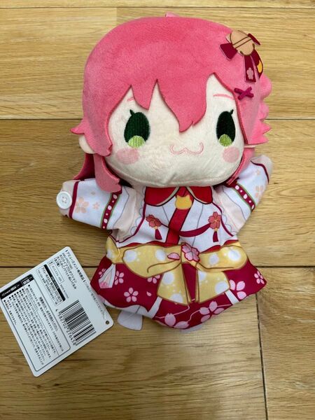 ホロライブプロダクション さくらみこ パペットぬいぐるみ