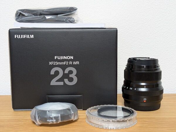 【購入1ヶ月未満】XF23mm f2 R WR【フィルター付】