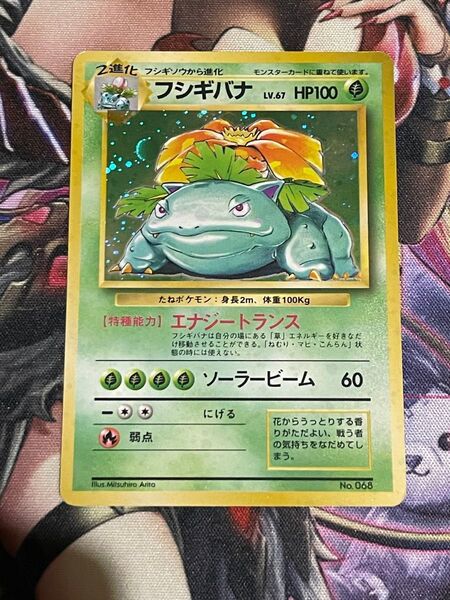 ポケモンカード フシギバナ 旧裏 初版 マークなし 拡張パック第一弾