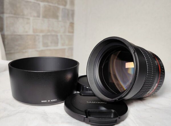 SAMYANG 85mm F1.4 AS IF UMC 単焦点レンズ CANON キヤノンEFマウント用 サムヤン 1.4/85