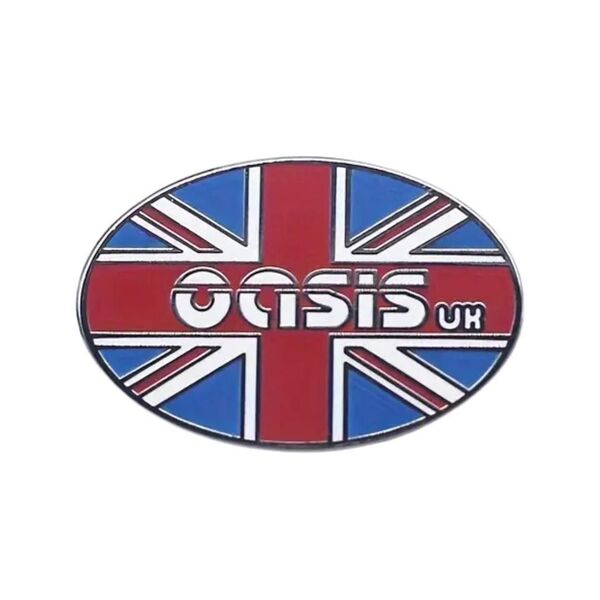 【未使用】OASIS オアシス ピンバッジ ピンズ オアシス OASIS Oasis ユニオンジャック uk ロックバンド