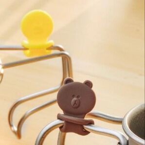 【希少品】スノーピークLINE FRIENDS カップマーカー 未使用 2個
