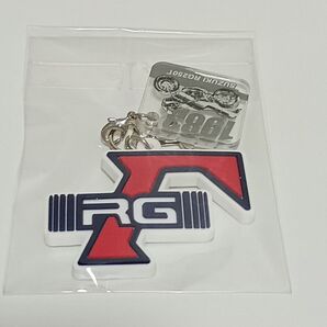 SUZUKI RG250Γ エンブレムラバーキーホルダー