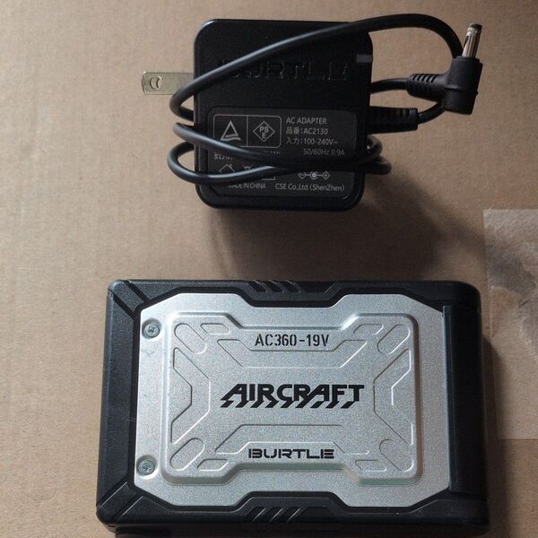 ジャンク品 バートル バッテリー BURTLE AC360 Li‐ion BATTERY