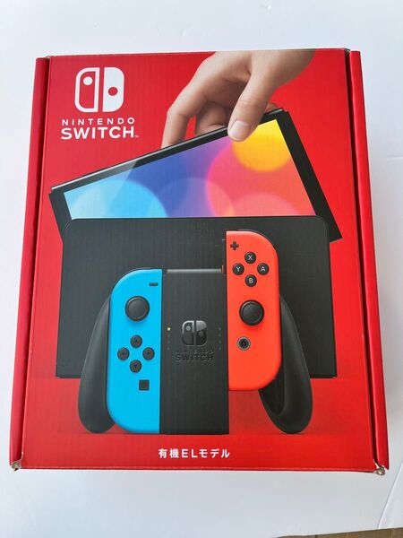 新品、Nintendo Switch 有機ELモデル ネオン