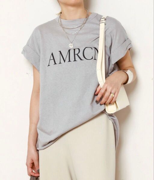 AP STUDIO【AMERICANA】 AMRCN ロールアップTシャツ