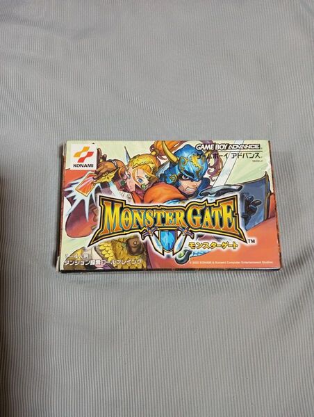 【GBA】 モンスターゲート 箱説付き ゲームボーイアドバンス コナミ