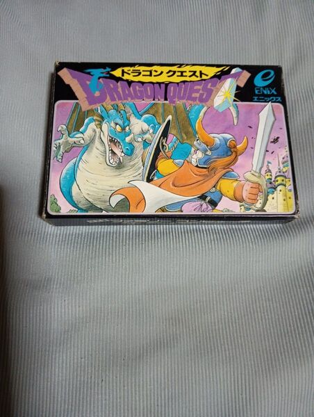 【FC】 ドラゴンクエスト 箱説付き エニックス ファミコン