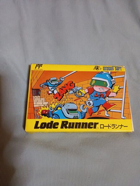 【FC】 ロードランナー 再販版 箱説付き ハドソン ファミコン ファミコンソフト