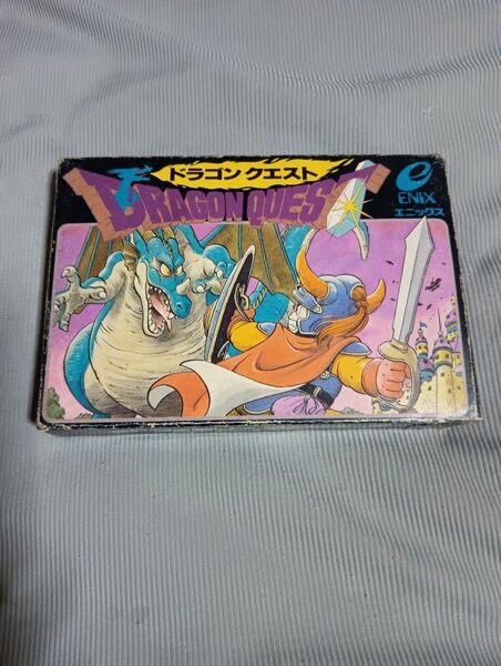 【FC】 ドラゴンクエスト 箱説付き エニックス ファミコン