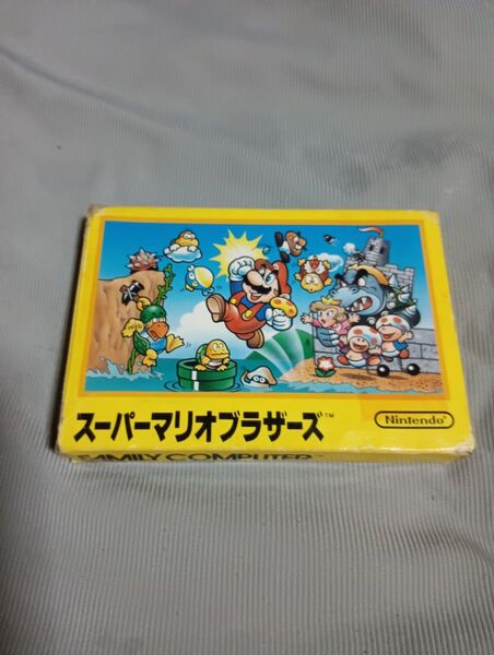 【FC】 スーパーマリオブラザーズ 箱説付き ファミコン 任天堂