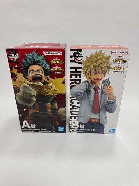 未開封一番くじ 僕のヒーローアカデミア 紡ぐ力 ヒロアカA賞 デク フィギュアB賞 爆豪勝己 フィギュア