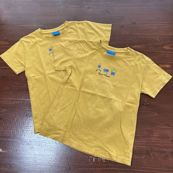 トイストーリー リトルグリーンメン Tシャツ 120cm 2枚セット 双子 半袖 プリント