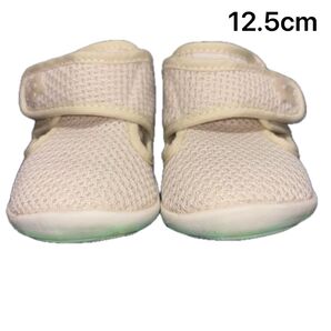 メッシュ ベビーシューズ 12.5cm ファーストシューズ 夏のお出かけ 結婚式などにも使える