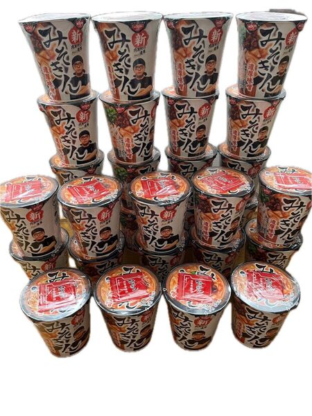 HIKAKIN みそきん カップラーメン 濃厚味噌 30個セット 日清食品